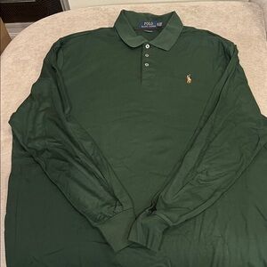 Polo by Ralph Lauren Men's Dark Green Polo Shirt